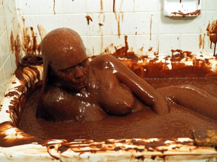 裸チョコレートのバレンタイン的エロ画像がスカトロっぽい