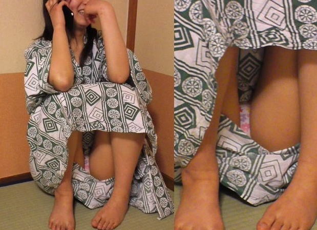 風情 浴衣 パンチラ 日本人 アップスカート エロ画像