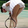 テニス部 パンチラ エロ画像