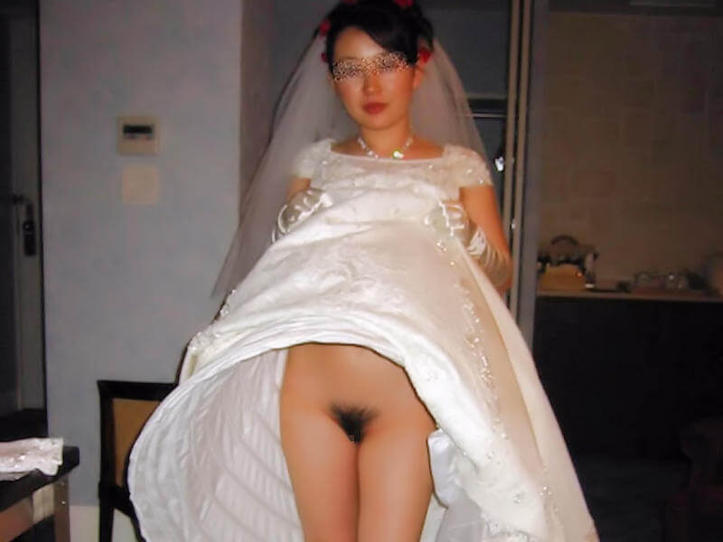 素人花嫁のウェディングドレスコス画像