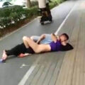 路上 野外 セックス カップル エロ画像